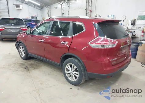 2015 Nissan Rogue Sv z USA, uszkodzony, nr VIN 5N1AT2MVXFC908763
